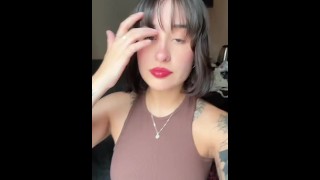 Martina Recorded A Tiktok Video After Drinking The Drink