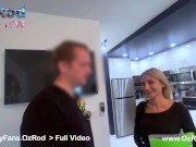 Preview 1 of Super hot blonde real estate agent April Love fucks OzRod to close the deal