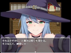 【#22 プリンセス・ハニートラップ(製品版)実況動画】爆乳魔法使いに罵倒されながらキスされおっぱい素股で射精させられて・・(アニメーションファンタジーエロゲー) - Screenshot 4 of 16 - Hentai