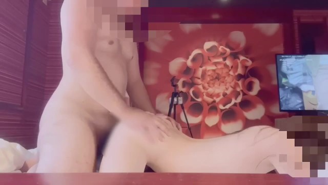 【個人撮影】嫁のマンコをバックでガン突き！/素人/変態/淫乱/hentai/夫婦/人妻/ハメ撮り/パイパン/痙攣/失神/種付け/潮吹き/主観/おほイキ/声/おほ声/キチ声