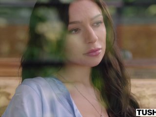 TUSHY Gorgeous April Lives Her Double Penetration Fantasy screenshot number 2