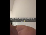 Preview 1 of Snapchat Cuckold: 18 year old teen cheats on her boyfriend with the fitness trainer