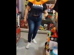 Flashing No aguanto y me saco las tetas en tienda departamental #flashing