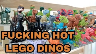  Novinha implora por mais... Dinossauros Lego