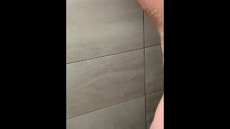 MILF removes her Bikini In the shower at the gym
