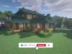 How to build a Japanese type house in Minecraft