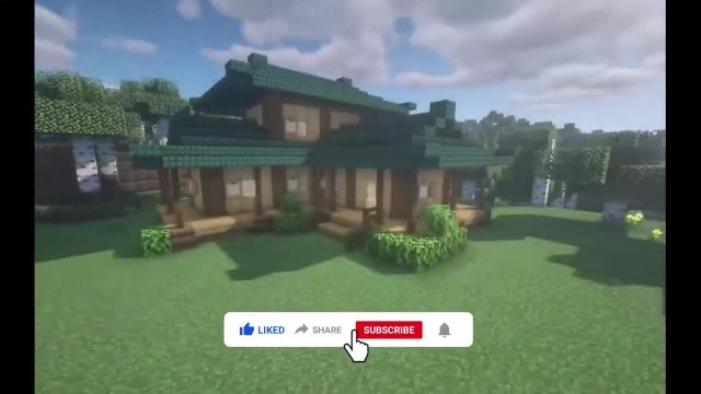 How to build a Japanese type house in Minecraft