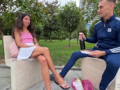 Гопник подцепил малыху и и жестко выебал ее - Screenshot 2 of 16 - Pussy