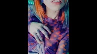 Slutty Pumpkin Girl Tease