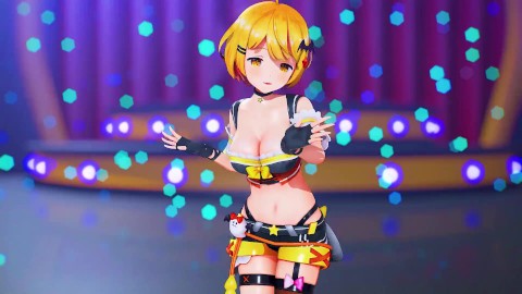 【MMD Hololive 4k/60fps】《Yozora Mel (夜空メル)》~《Party Tonight LAYSHA (레이샤)