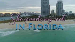 Lee And Aura's Song She Sounds My Cock In Florida Is Available On OF
