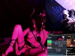 Futanari Dragon Girl Ties Shibari While Having A YIFF GOONER CUM PARTY!!! - REBD's Sex Lair Live {0}