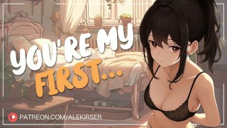 You're Making Your Cute Petite Girlfriend Cum For The First Time ASMR Audio Roleplay