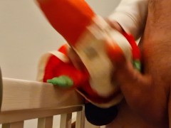 ROUGH Fucking A STUFFED TOY - BLOWJOB ANAL