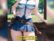 Preview 2 of [Hentai Joi] You're fucking outside with lucy heartiflia  [Fap to the beat]