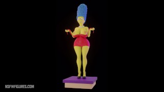 Marge simpson magumbos resin figure