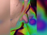 Preview 5 of Trippy mouthhugz from Shiney Quinn