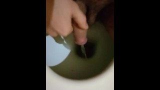 Morning pissing routine