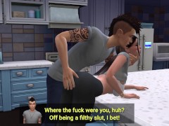 Lustful MILF Gangbanged by Stepson's Bullies - Part 4 - DDSims