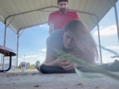 Watch me get fucked at a park