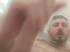 Jerking Off in the Bath Tub