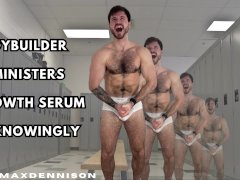 Bodybuilder administrators growth serum unknowningly