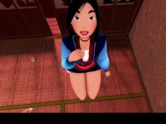 3D/Anime/Hentai: Mulan Swallows & Gets Anally Fucked! (Paid Request)