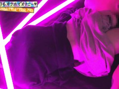 #43 PINKのLIGHTのエッチなサイバー空間でマネキンにオナホール固定して風俗店のような光の中オナニー以上SEX未満してみた