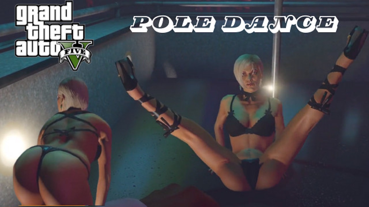 GTA V Strip Club Sexy Pole Dance [18+]
