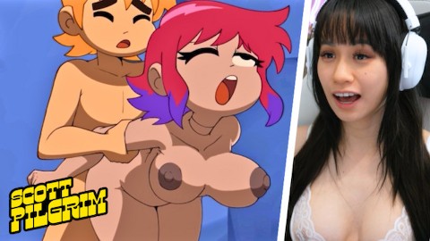 Hentai React! i watched Scott Pilgrim x Ramona Flowers