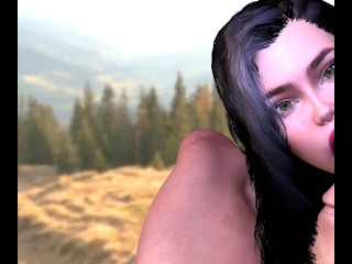 3D Hentai Busty Teen Blowjob Deepthroat Facefuck Sloppy Gagging Cumshot Free Video