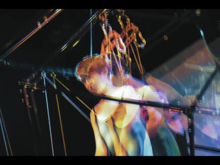 俄罗斯的疯狂 Shibari 秀 - 纹身女孩 - 束缚秀