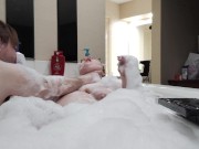 Preview 3 of Daddy plays with whore in the Jacuzzi and in the bed