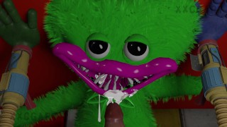 Poppy Play Time - New Character The GreenMan Blowjob