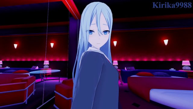 Kanade Yoisaki and I have intense sex at a love hotel. - Project SEKAI Hentai