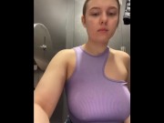 Preview 4 of He see how i masturbate on the changing room and want to join