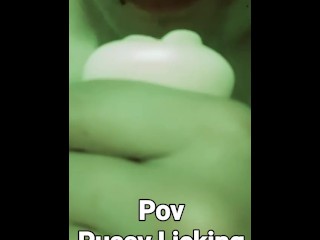 PUSSY LICKING BOM Pov: Lambendo Buceta Até Molhar com Creme, Kain Pepe Parte 1