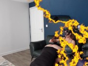 Preview 6 of Femdom Discipline Over Knee Spanking! Bondage Ballbusting Pain BDSM Domme Real Homemade Milf Stepmom