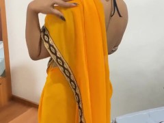 වෙඩින් එකට යන්න ලෑස්ති වෙලා හස්බන්ගෙ පයිය මතක් වෙලා කටට ගත්ත sri lankan style - Screenshot 2 of 16 - Kaameshwari