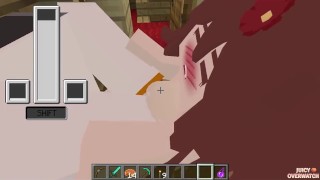 Minecraft Jenny Sex Mod fa un pompino sul balcone - Minecraft Porn 2024