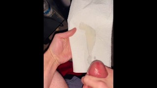 Hot Cum With A Large White Dick