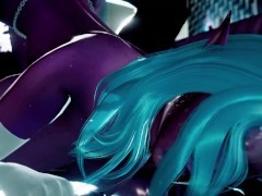 Dark Elf with huge Futa Cock fucks Elf Slut