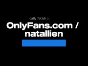 Preview 1 of Latex doll NATALLIE - fuck machine / onlyfans video