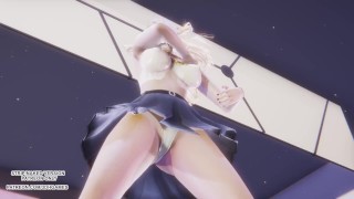 [MMD] XG - Show de marionetes Ahri Akali Sexy Kpop Dance League of Legends Hentai sem censura 4K 60FPS