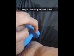 Double Stuffed - Screenshot 10 of 16 - Dildo Masturbation