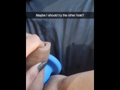 Double Stuffed - Screenshot 14 of 16 - Dildo Masturbation