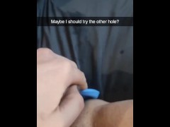 Double Stuffed - Screenshot 16 of 16 - Dildo Masturbation