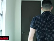Preview 1 of FalconStudios - Big Dicked Juicy Hunk Barebacks Jock's Cute Ass