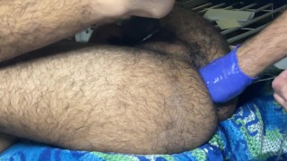 Daddy Fisting hairy ass