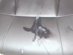 女装男子が1回の射精で満足出来ず2回連続射精　巨根　女装子　パイパン - Screenshot 16 of 16 - 女装男子